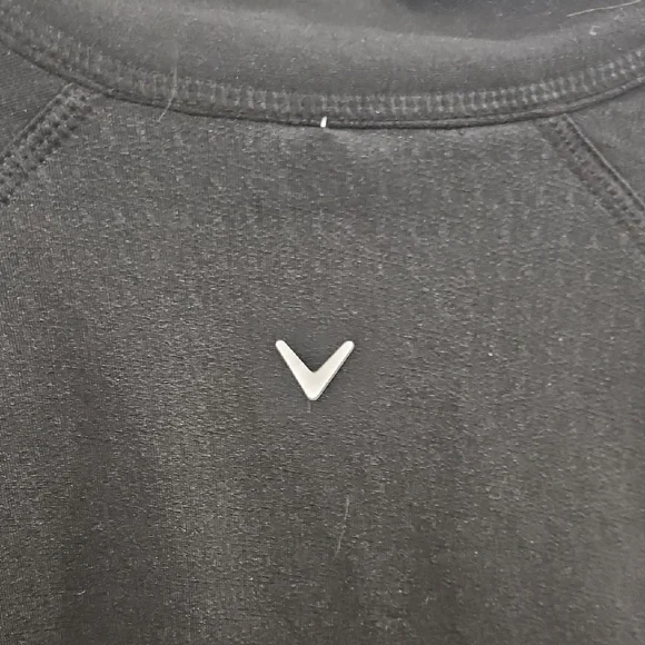 Callaway Black‎ Women's Zip-Up Top Size Large - Picture 6 of 6